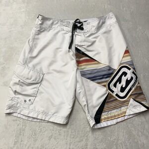VTG Billabong Shane Dorian Board Shorts Mens 38x10 Surf Swim Trunks Unlined Y2K